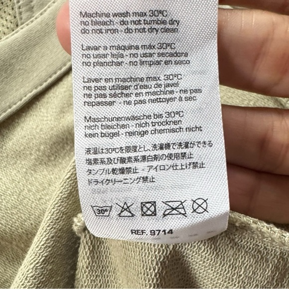 NWOT Code 22 Khaki Military Style Hooded Jacket Size L - Picture 7 of 7